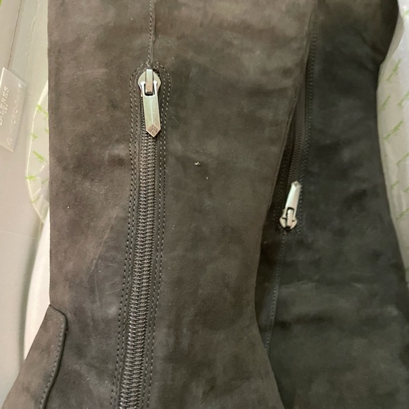 Sam Edelman ELINA “ Dark Gray “ Suede Over the Knee Boots Thigh High Size 6 - Picture 5 of 11